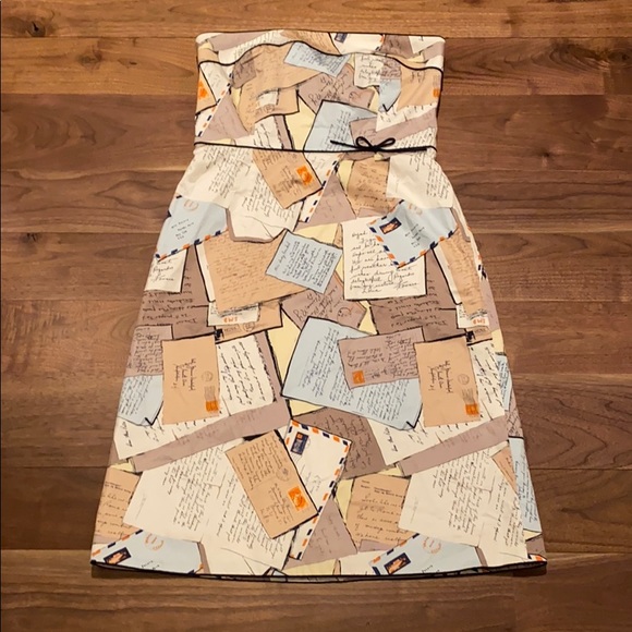 J. Crew Dresses & Skirts - Jcrew strapless postcards dress